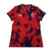 Castore Rangers FC Womens Football Short Sleeved Shirt Red Blue