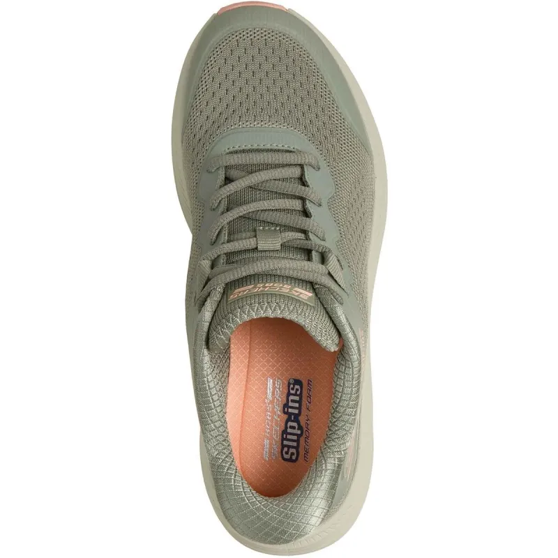 Skechers BOBS Skillz Trainer Olive - Image 3