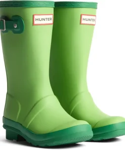 Hunter Junior Originals Boot Sea Lettuce/Twisting Green