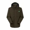 Ridgeline Mens Monsoon Light Jacket Deep Forest Marl