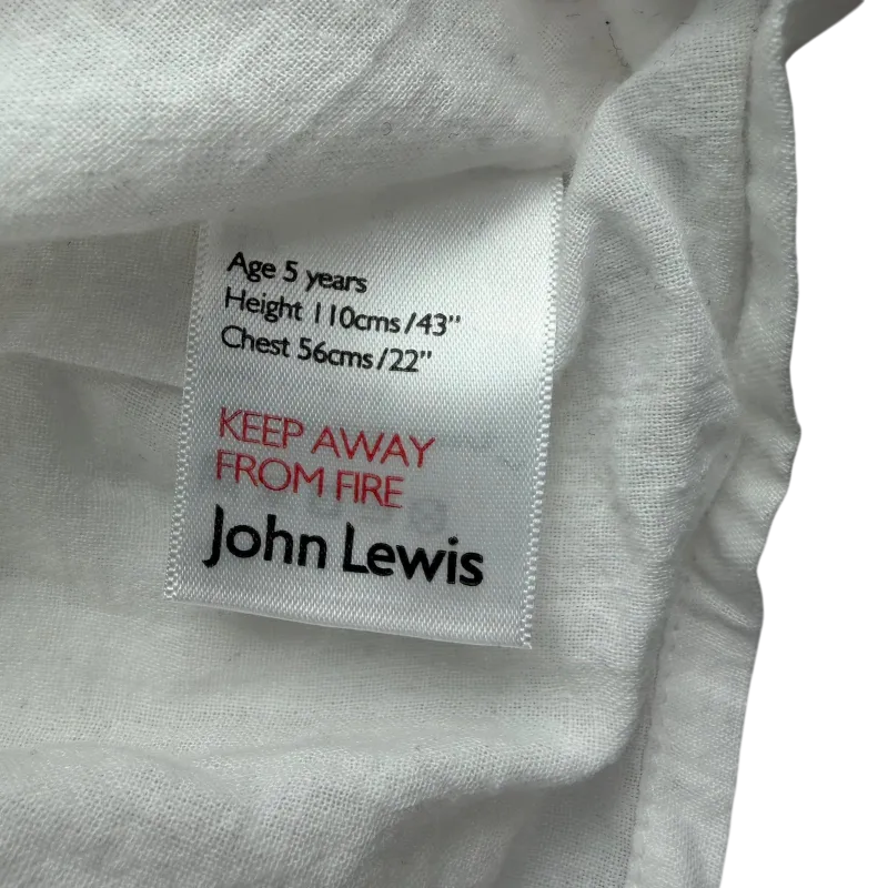 John Lewis 5 years white blouse - Image 3