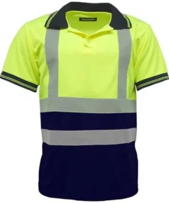 Standsafe Standsafe HV004 Hi Vis Short Sleeve Polo Shirt
