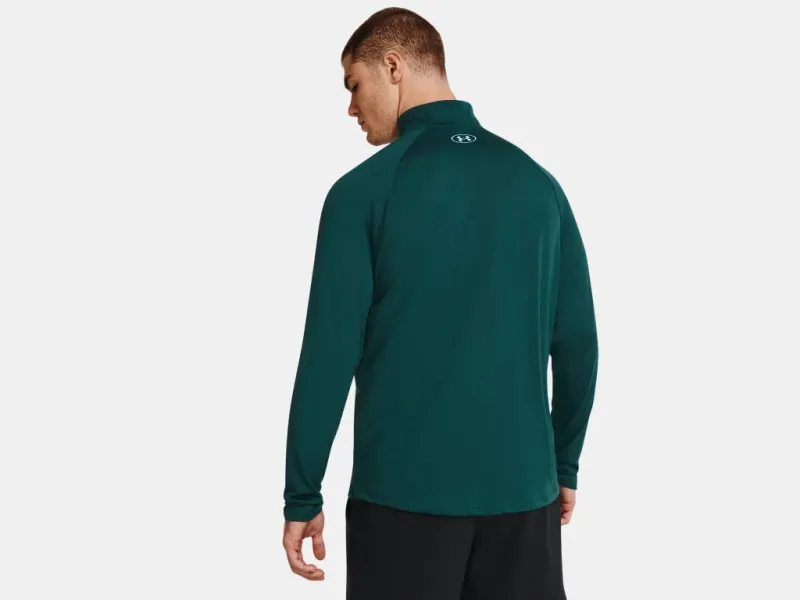 UA Tech 1/2 Zip Top M Hydro Teal - Image 2