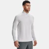 UA Tech™ ½ Zip Long Sleeve M Halo Gray