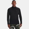 UA Tech™ ½ Zip Long Sleeve M Black