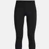 UA Motion Solid Ankle Crop Leggings Girls' Black