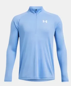 UA Tech™ 2.0 ½ Zip Boys' Horizon Blue