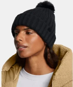 UA Halftime Pom Beanie W Black