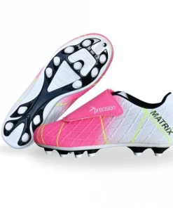 Precision Matrix Football Boots FG JNR Pink/White
