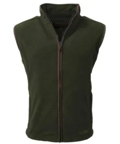 Game Technical Apparel Mens Game Stanton Fleece Gilet - Green