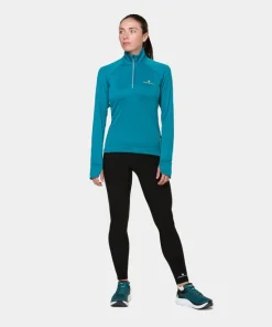 Ronhill Tech Winter 1/2 Zip Top W Marine/Acid