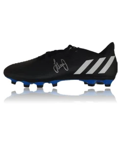 Jamie Carragher Signed BLACK Football Boot