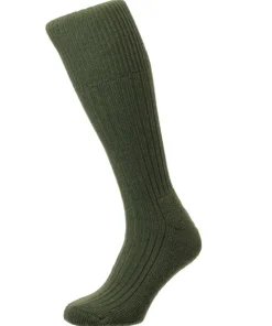 Bisley Commando Socks Green by Bisley