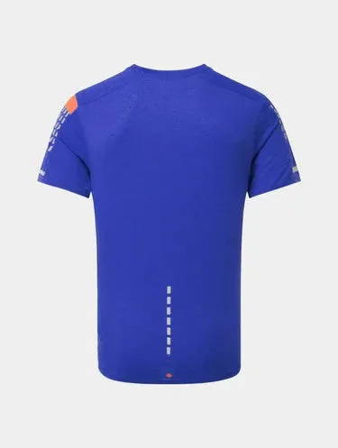 Ronhill Tech Afterhours SS Tee M Blue/Orange - Image 2