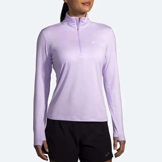 Brooks Dash 1/2 Zip W Purple - Image 2