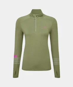 Ronhill Afterhours 1/2 Zip W Green