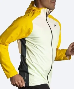 Brooks High Point Waterproof Jacket M Yellow