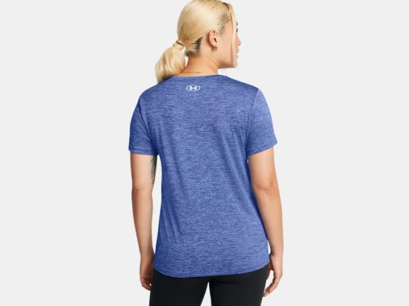 UA Tech Twist SS W Blue - Image 2