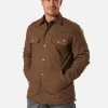 Dickies Flex Duck Shirt Jacket Timber