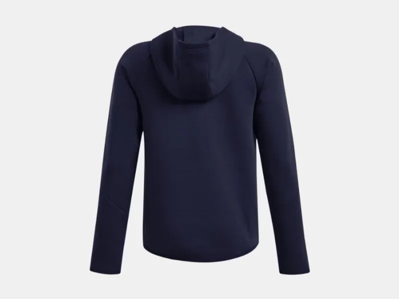 UA Unstoppable Fleece B Midnight Blue - Image 2