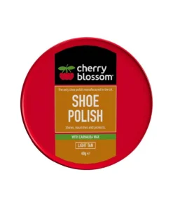Cherry Blossom Shoe Polish Paste Light Tan
