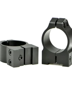 Warne Warne 1 Inch Pa Matte Med Cz Rings 1BM