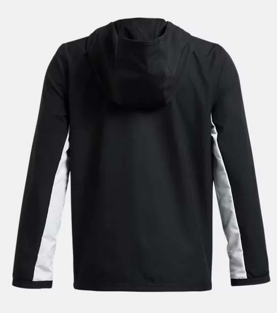 UA Rival Woven Jacket B Black / White - Image 2
