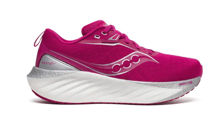 Saucony Triumph 22 W Magenta - Image 2