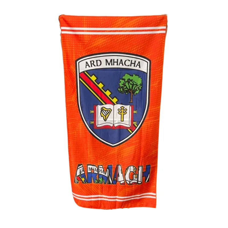Armagh GAA Printed Beach Towel