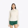 NB Athletic Heat Grid Half Zip Top W Linen Heather