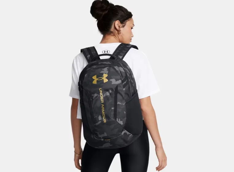 UA Hustle 6.0 Backpack Blk/Gld