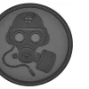 Hazard 4 SPECIAL FORCES GAS MASK MORALE PATCH - BLK