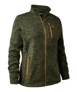 Deerhunter Lady Sarek Knitted Jacket - Olive Night melange