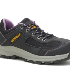 Caterpillar Elmore Work Shoe Black/Lilac