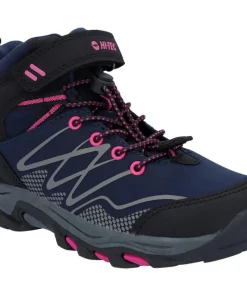 Hi-Tec Blackout Mid Boots Navy/Magenta