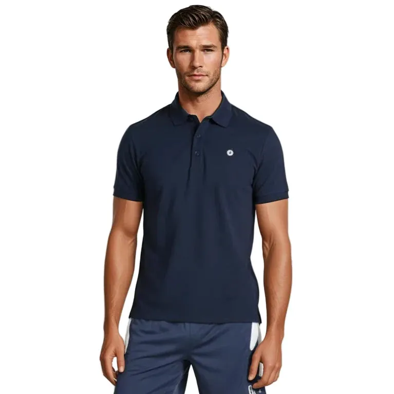 Gym + Coffee Polo Tee M Twilight Navy
