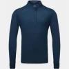 Ronhill Tech Merino 1/2 Zip M Dark Navy