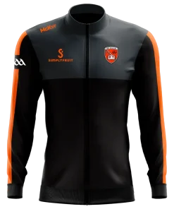 Armagh GAA Edge Track Top Y Charcoal/Black