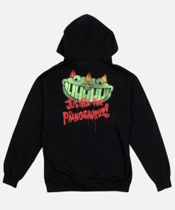 Justice For Pianosaurus Black Hoodie