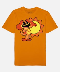 DogDay Cartoon Sun Orange Tee