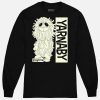 Yarnaby Sitting Black Long Sleeve Tee